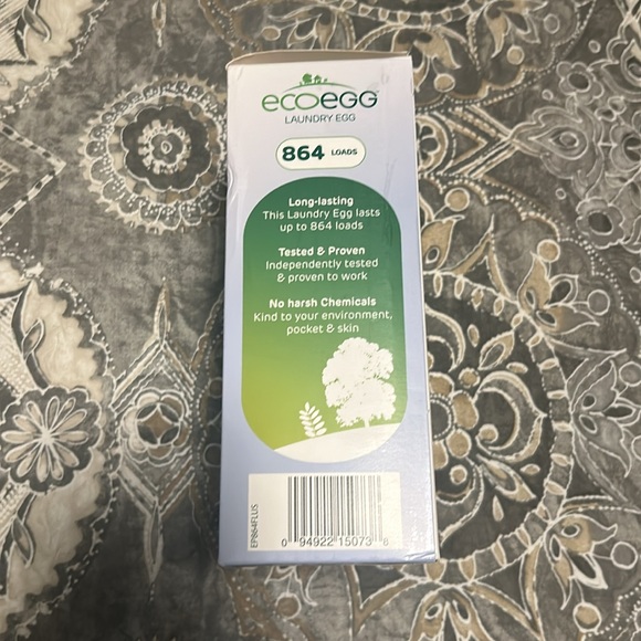 NEW - EcoEgg Laundry Detergent Egg -  864 washes (Fresh Linen scent) - Picture 4 of 5